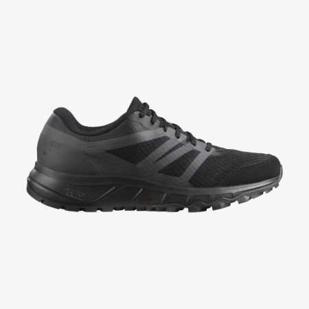 Salomon TRAILSTER 2 Mens Trail Running Shoes Black UK MQJR